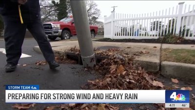 Preparing for strong wind and heavy rain on Long Island