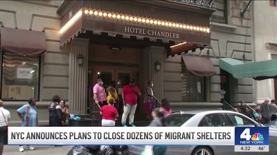 NYC announces plans to close dozens of migrant shelters