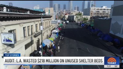 Audit: LA wasted $218M on unused shelter beds