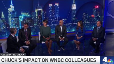 Chuck Scarborough's impact on his NBC New York colleagues