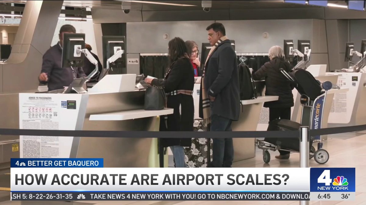 How accurate are airport scales? – NBC New York