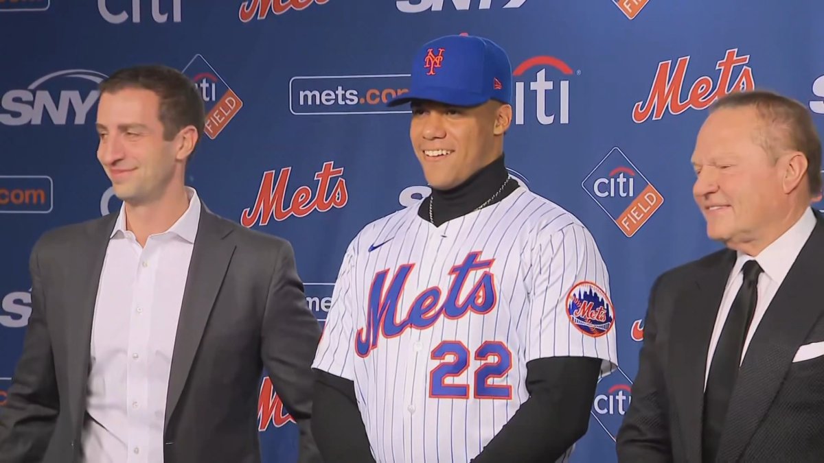 Watch juan soto introduced by mets nbc new york