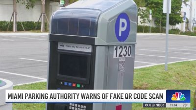 Miami Parking Authority warns drivers of QR code scam