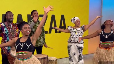 ‘The Spirit of Kwanzaa' cast performs live in studio