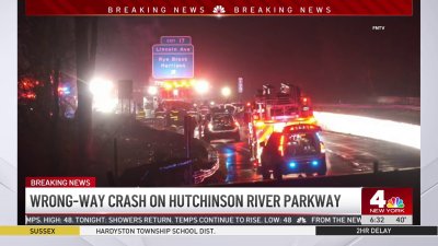 6 hurt in wrong-way crash on Hutchinson River Parkway