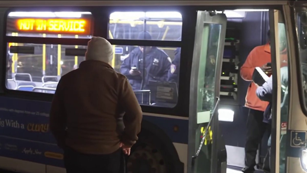 Man shot in neck while sitting on bus in Brooklyn – NBC New York