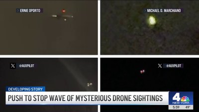 Push to stop wave of mysterious drone sightings