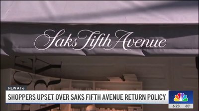 Shoppers accuse Saks Fifth Avenue of withholding their refunds