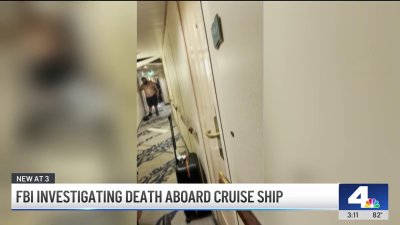 FBI investigating death aboard cruise ship