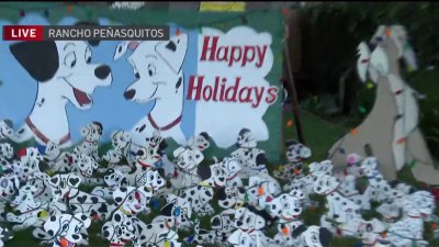 ‘Christmas Card Lane' lights up for the holidays