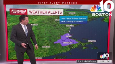 First Alert Forecast: Winter weather advisory in effect