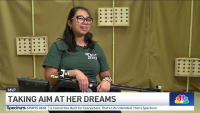 MVP: taking aim at her dreams