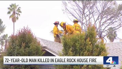 72-year-old man killed in Eagle Rock house fire