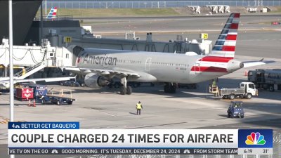 NJ couple charged 24 times for airfare