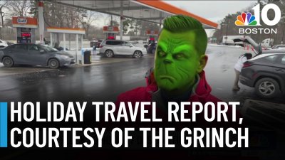 Travelers hit the road on Christmas Eve, Grinch reports