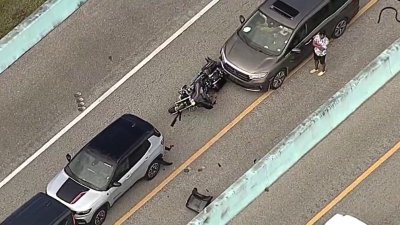 Motorcyclist flown to hospital after crash on U.S. 1 near Key Largo