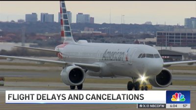 Storms slow post-Christmas air travel at DFW Airport Thursday