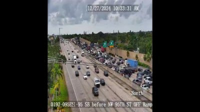 Accident shuts down northbound lanes on I-95