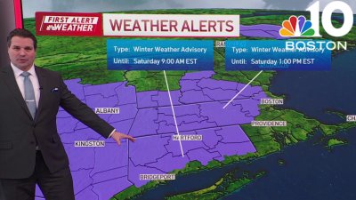 Freezing rain threatens Boston Saturday AM, more rain to follow