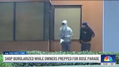 Music repair shop burglarized just before the Rose Parade