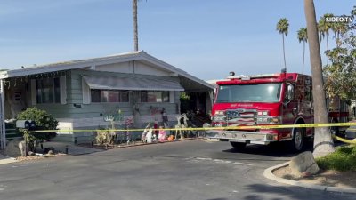 1 person dead after mobile home fire in San Marcos