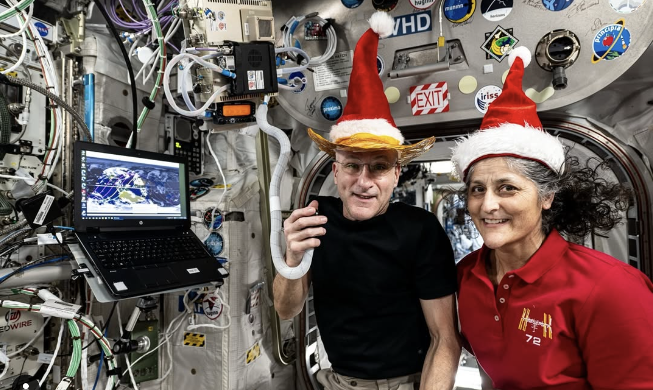 Stranded NASA astronauts’ Christmas photograph is elevating a serious query Stranded NASA astronauts’ Christmas photograph is elevating a serious query