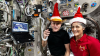 Stranded NASA astronauts' Christmas photo is raising a major question