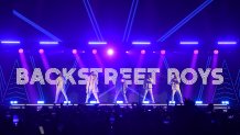 DETROIT, MICHIGAN - DECEMBER 06: (L-R) Howie Dorough, Nick Carter, Kevin Richardson, AJ McLean and Brian Littrell of the Backstreet Boys perform onstage during iHeartRadio Channel 95.5's Jingle Ball 2022 Presented by Capital One at Little Caesars Arena on December 06, 2022 in Detroit, Michigan. (Photo by Aaron J. Thornton/Getty Images for iHeartRadio)