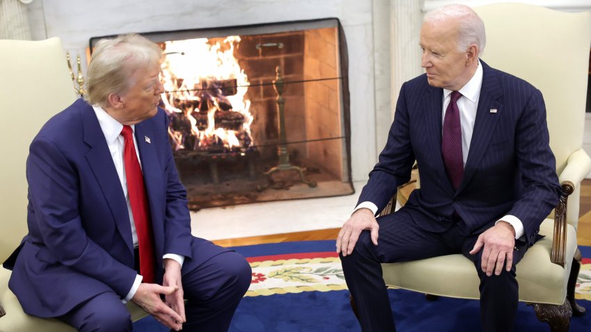 Donald Trump and Joe Biden