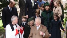 Royals attends Christmas Day Church service