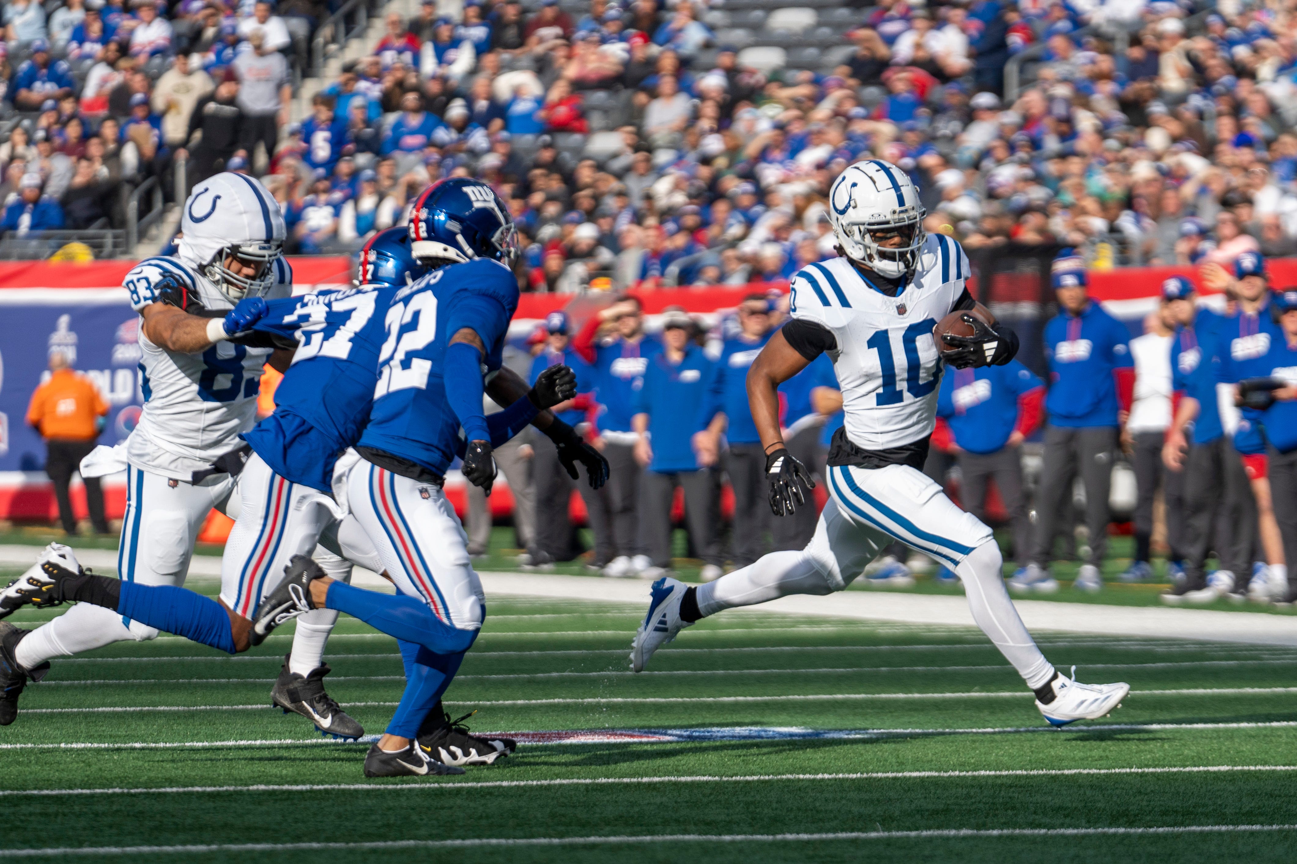 Giants beat the Colts however misplaced the coveted No. 1 draft decide Giants beat the Colts however misplaced the coveted No. 1 draft decide