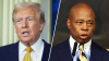 Trump says he will ‘look at' pardon for Mayor Eric Adams, who is facing bribery charges