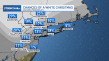 White Christmas probability