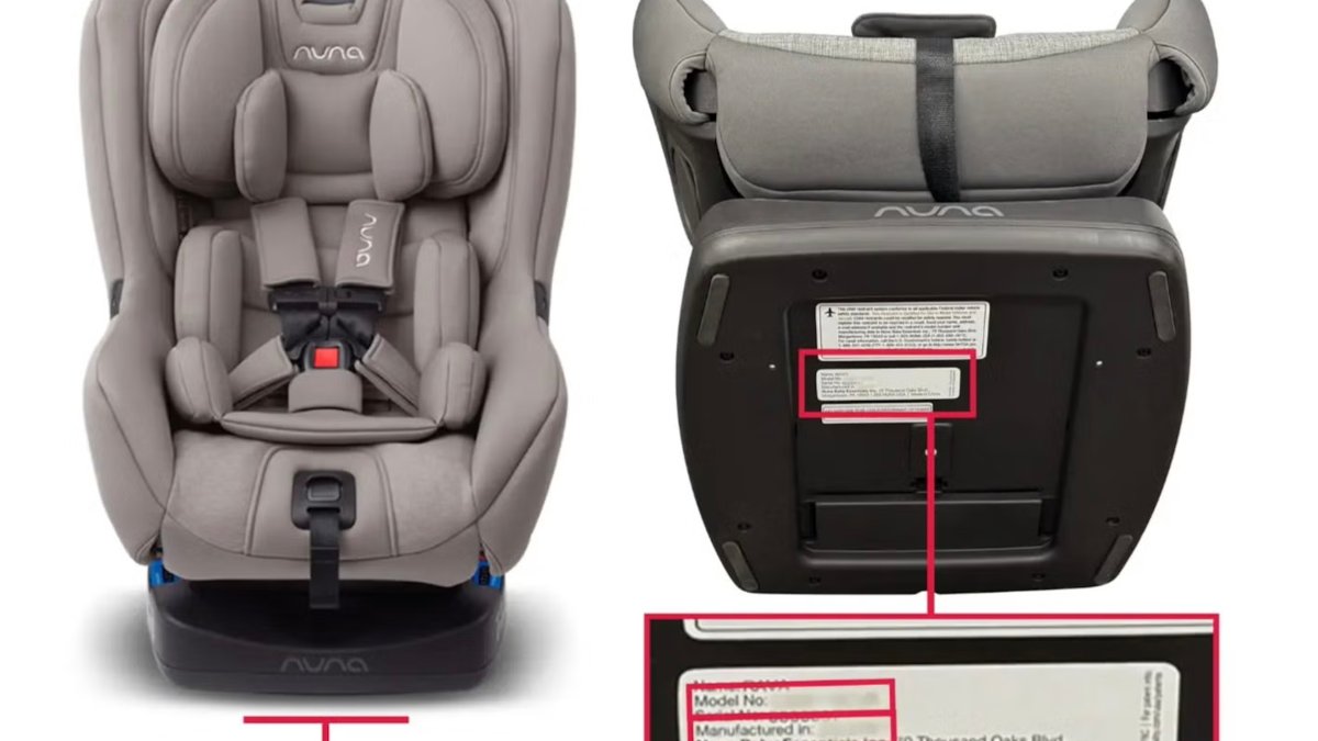 Nuna Baby Essentials recalls 609,000 car seats for harness issue NBC
