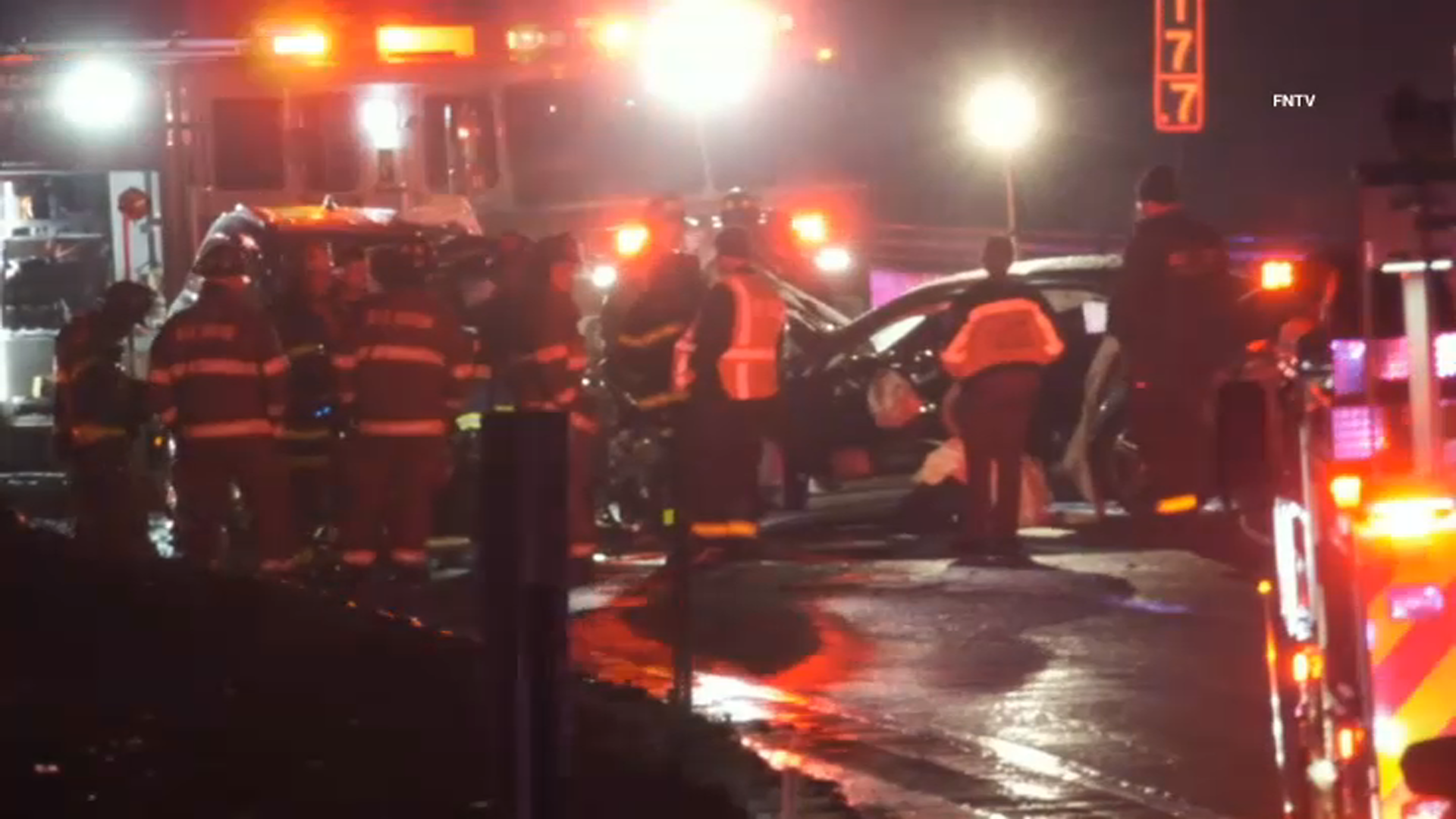 6 harm in wrong-way crash on Hutchinson River Parkway