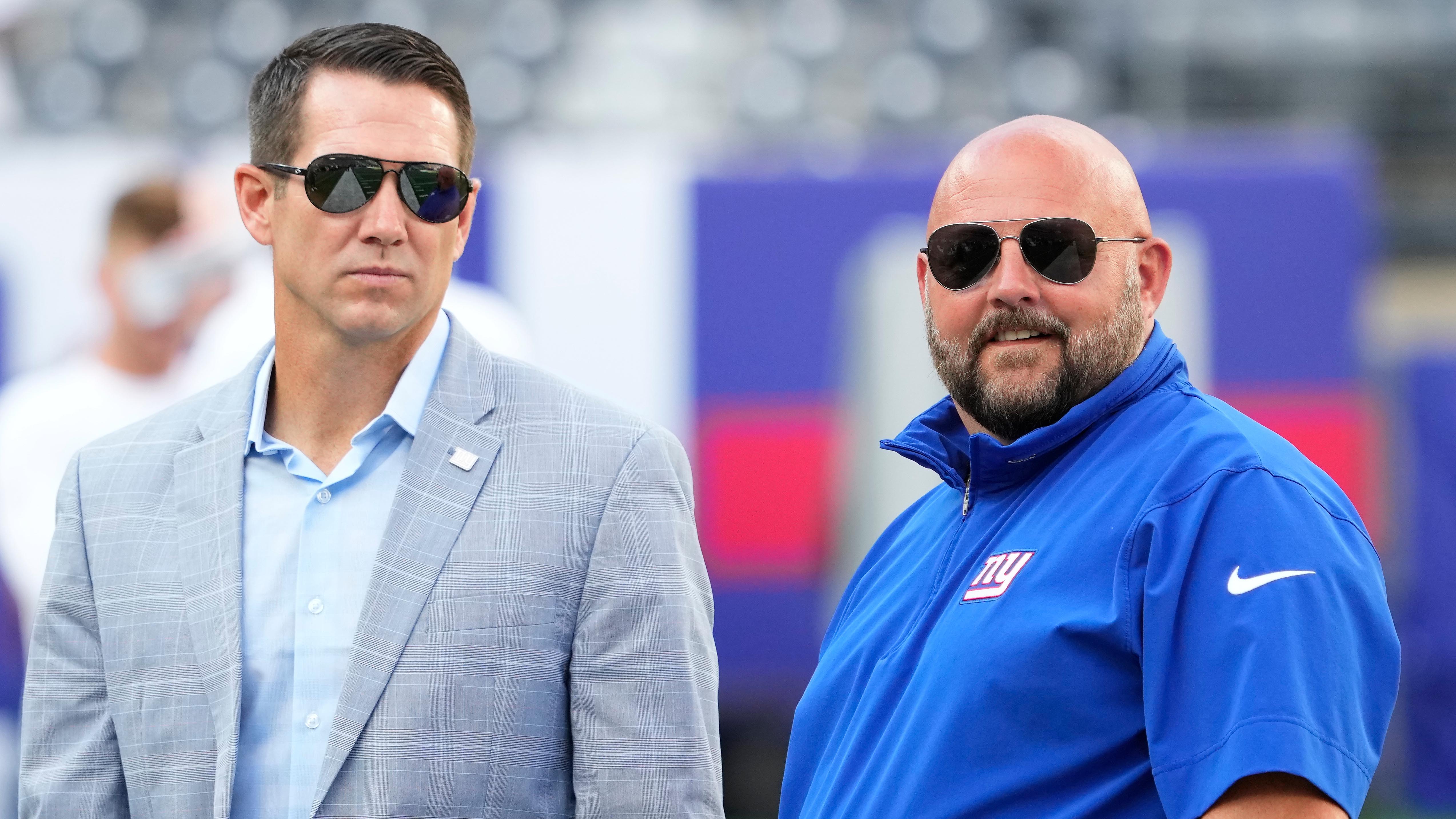 Giants retaining head coach Brian Daboll and GM Joe Schoen for 4th season Giants retaining head coach Brian Daboll and GM Joe Schoen for 4th season