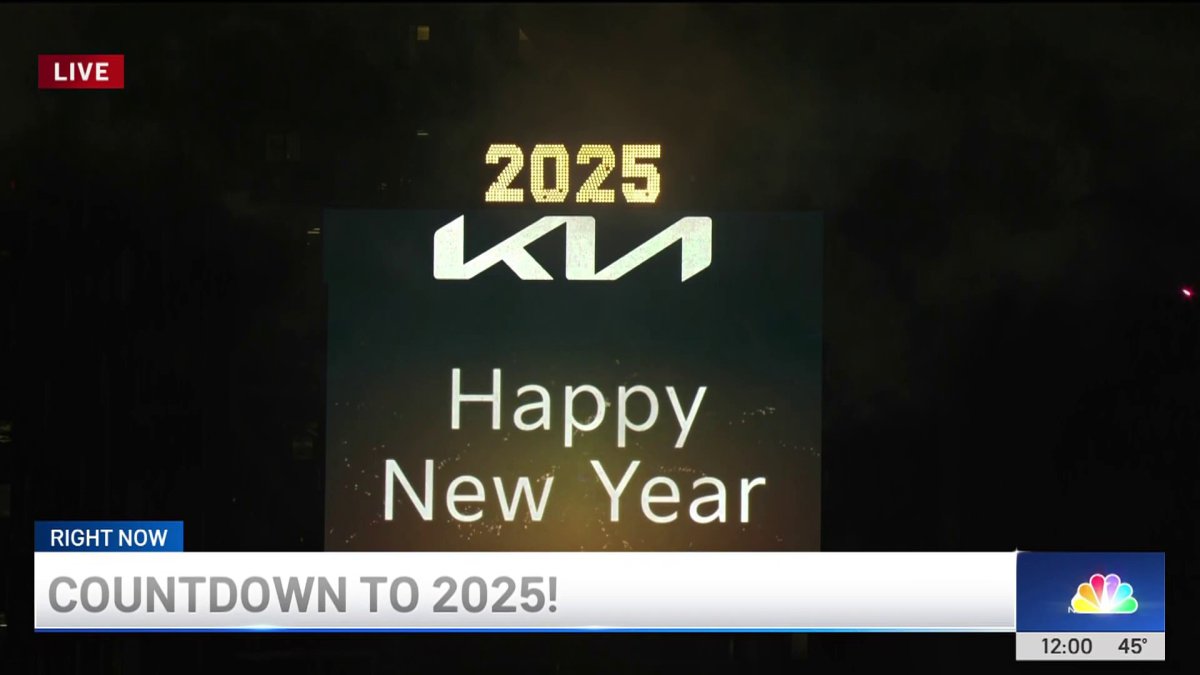 Happy New Year Watch the final ball drop countdown in Times Square on