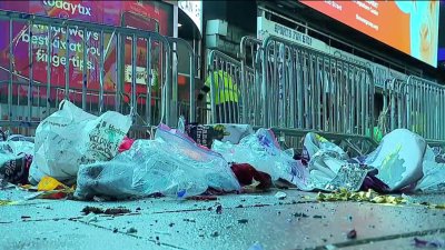 DSNY teams make quick work of soggy New Year's Eve aftermath