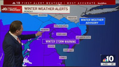 Philly region, NJ, Delaware prepare for first major snowstorm of the new year