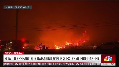 How to prepare for damaging winds and extreme fire danger