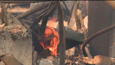 Pacific Palisades neighbors check if their homes were spared during fire