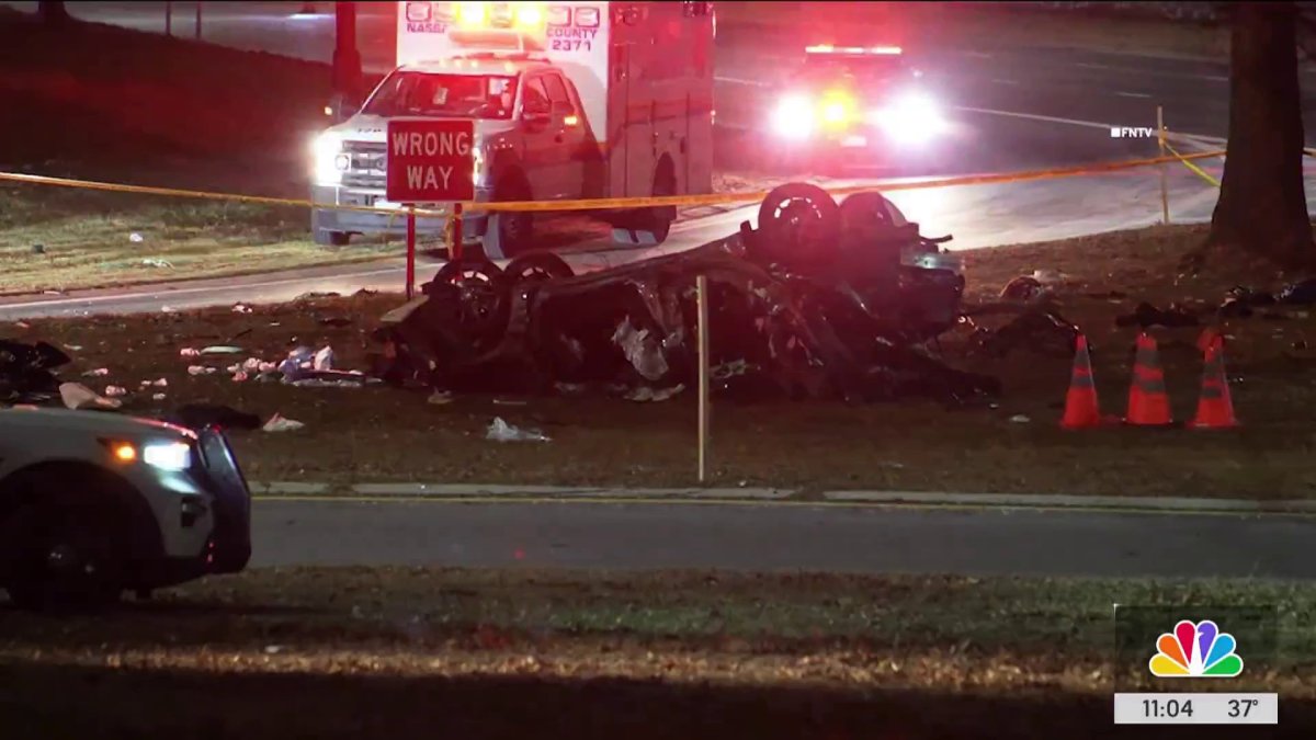 2 killed in crash on Southern State Parkway NBC New York