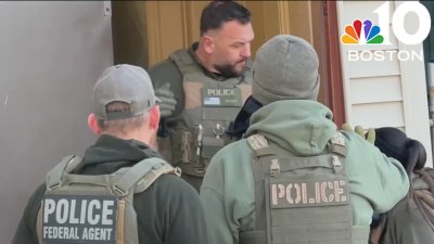 Federal agents conduct operation in East Boston