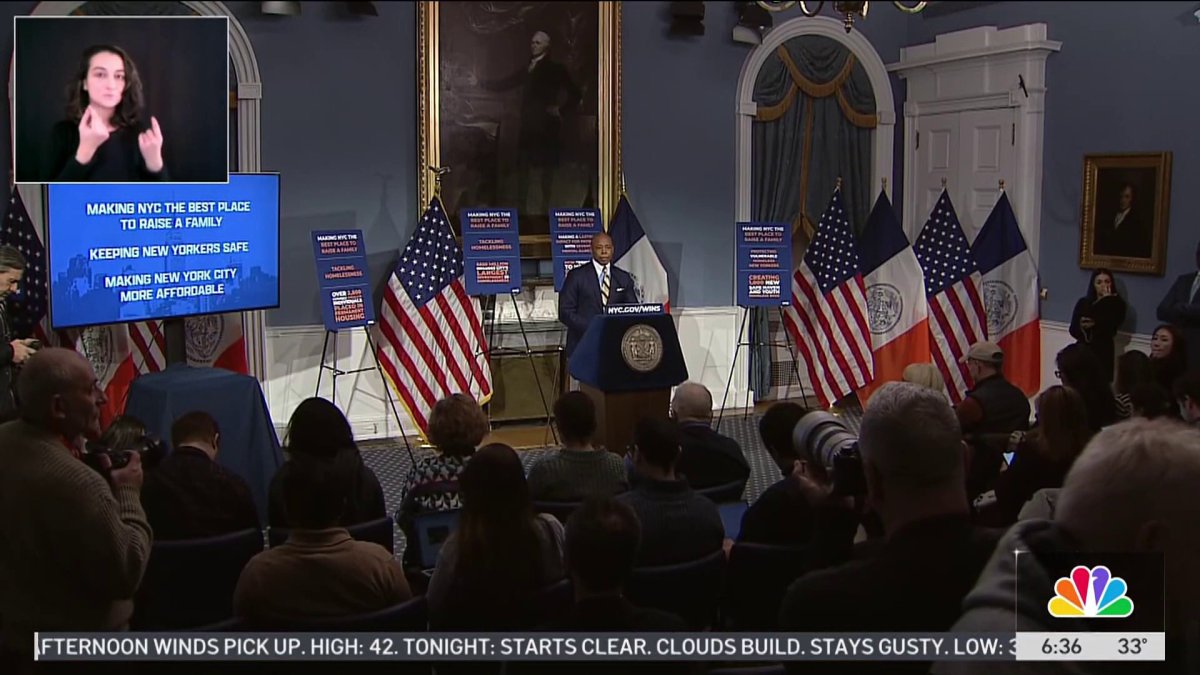 Eric Adams Limits Public Schedule Amid Health Concerns Nbc New York