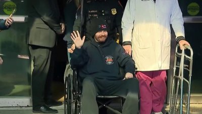 Long Island officer released from hospital after crash