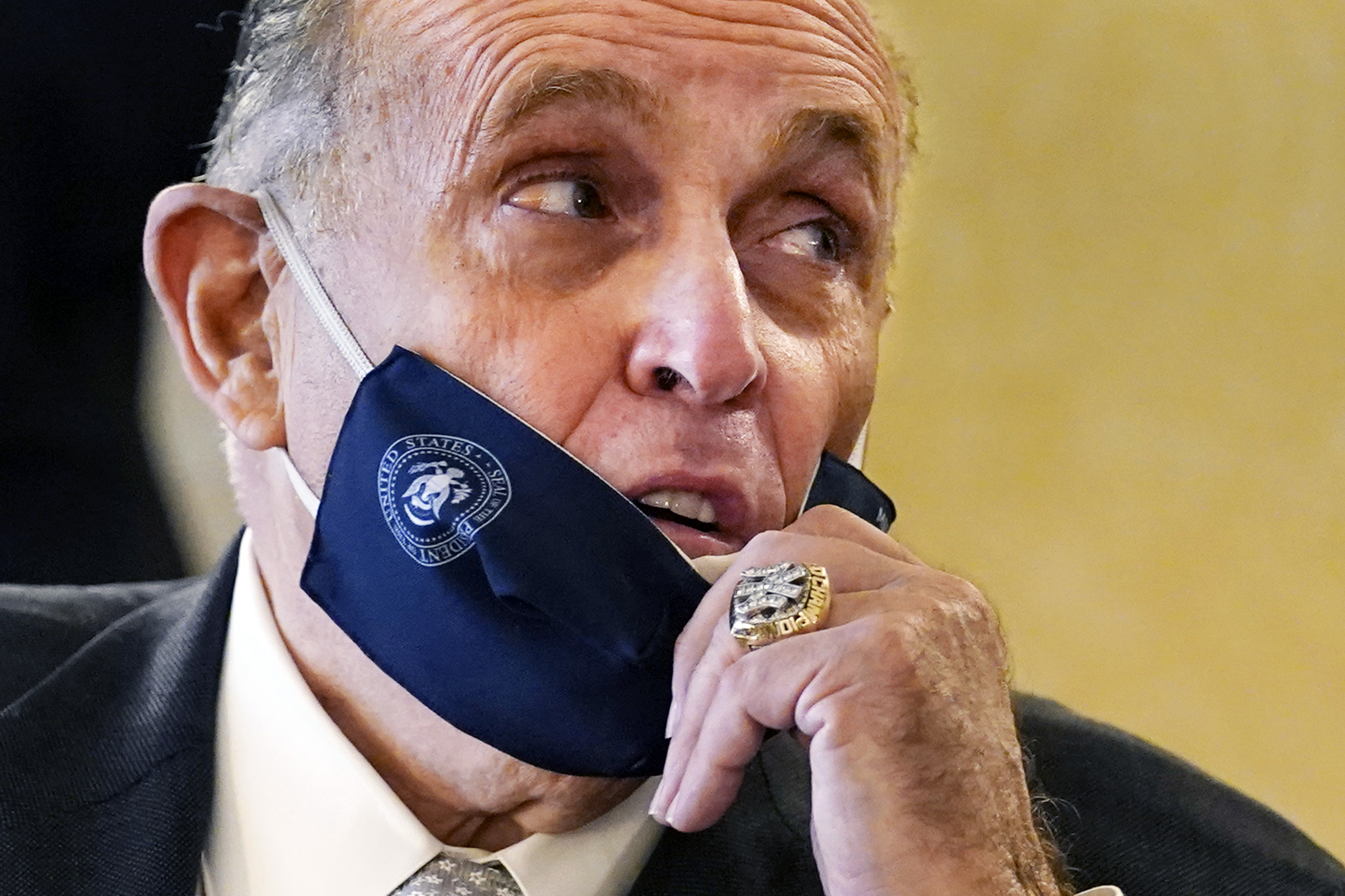 Rudy on the Bat: Giuliani fights to save lots of his Yankees World Sequence rings from 8 million verdict Rudy on the Bat: Giuliani fights to save lots of his Yankees World Sequence rings from 8 million verdict