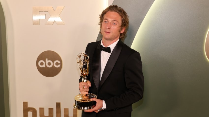 Jeremy Allen White attends The Walt Disney Company's Emmy Awards