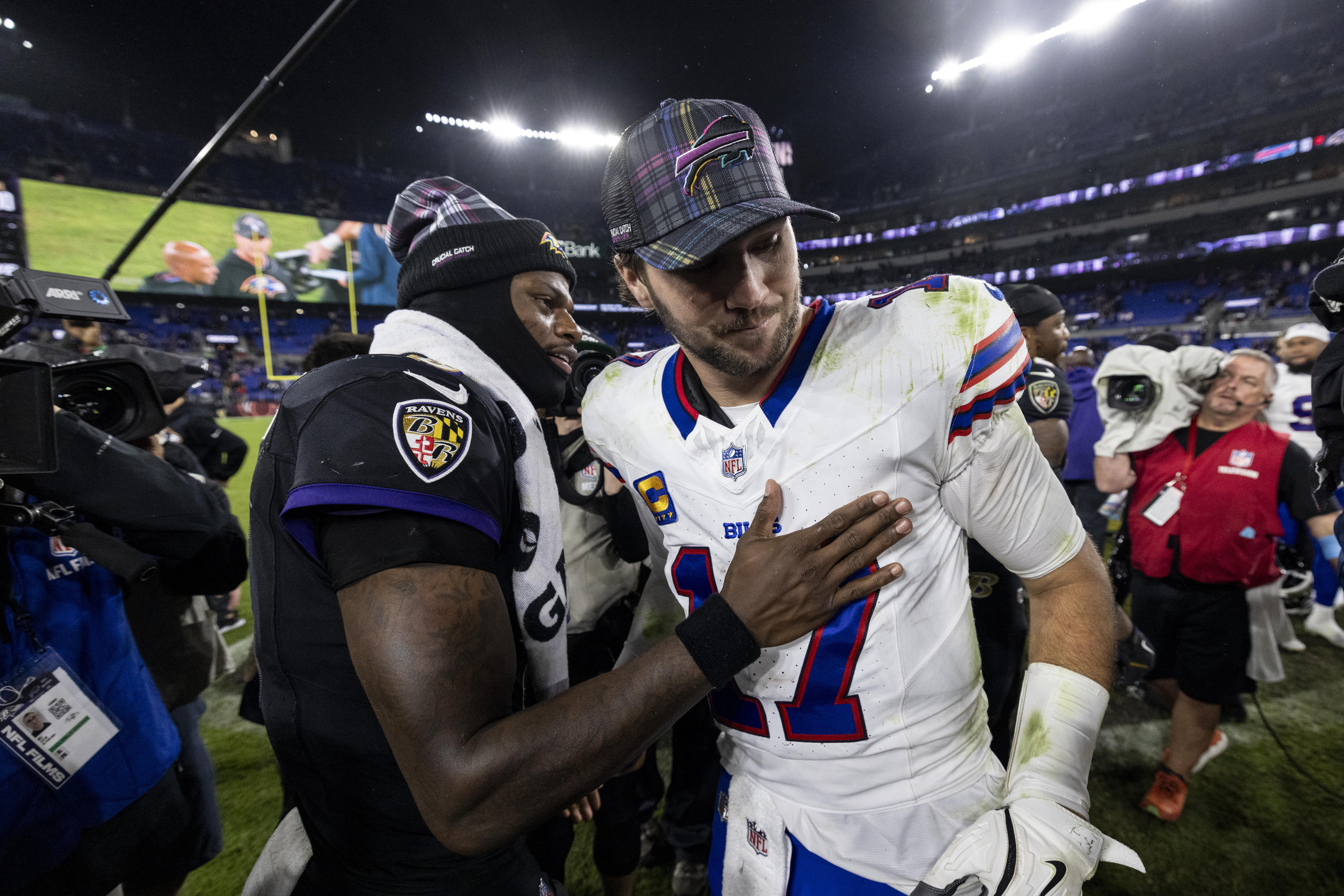 Lamar Jackson vs. Josh Allen: MVP favorites meet in NFL playoffs – NBC New York