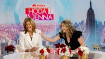 TODAY -- Pictured: Hoda Kotb and Jenna Bush Hager on Tuesday, December 3, 2024 -- (Photo by: Nathan Congleton/NBC via Getty Images)