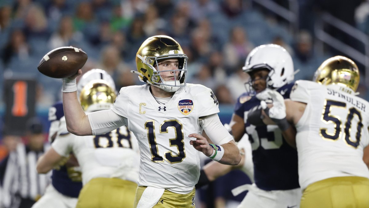 Notre Dame beats Penn State 27-24 to reach National Championship – NBC